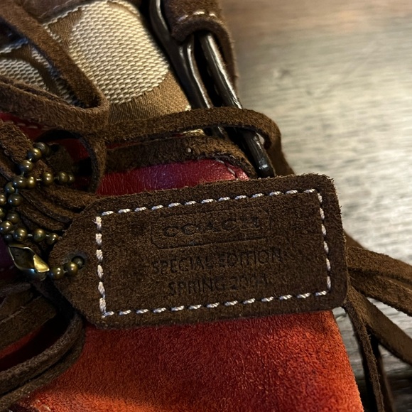 Vintage Coach Special Edition Spring 2004 Suede Bag SOLD - Picture 6 of 6